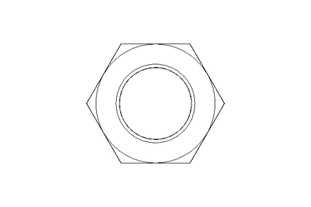 Hexagon nut M18x1.5 A2 DIN439