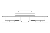 Rodamiento con brida EFOM 16x32x17,5