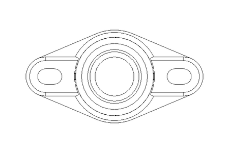 Rodamiento con brida EFOM 16x32x17,5