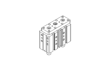 Zylinder GPC D25 Hub20 BB