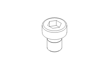 Parafuso Allen M6x8 A2 70 DIN6912-KLF