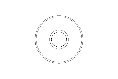 Ecrou hexagonal à embase M8 St-Zn