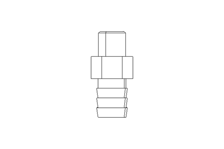 Anschlussnippel G1/8 - D6