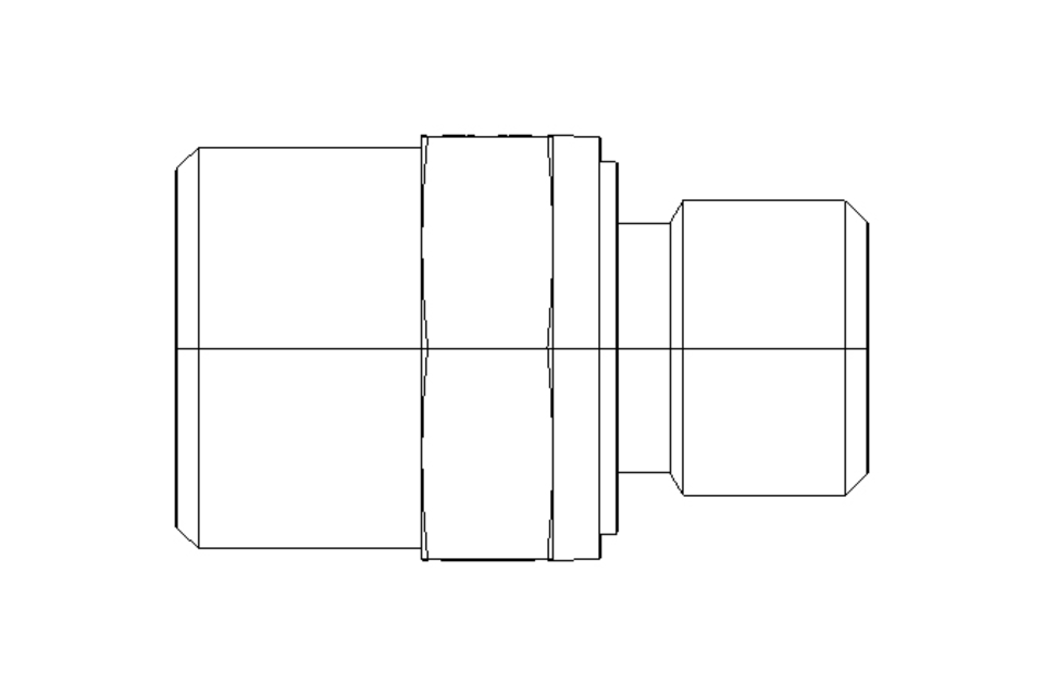 Einschraubstutzen L 12 R1/4