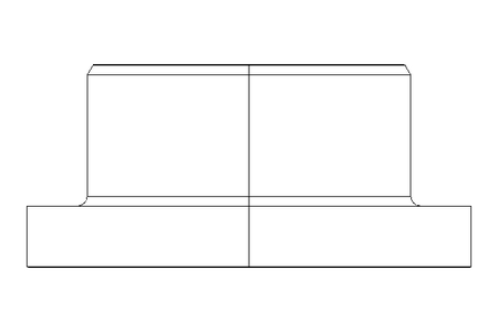 Plain bearing bush MFM 10x16x22x10x3