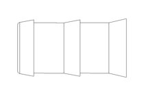 S-Schlauchtülle DN 25 für Schlauch 25 mm