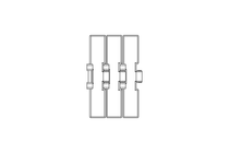 Flat-top chain SSC8157RT-7.5IN_XHB