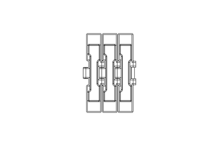 Flat-top chain SSC8157RT-7.5IN_XHB