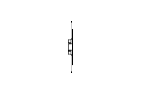 Flat-top chain SSC8157RT-7.5IN_XHB