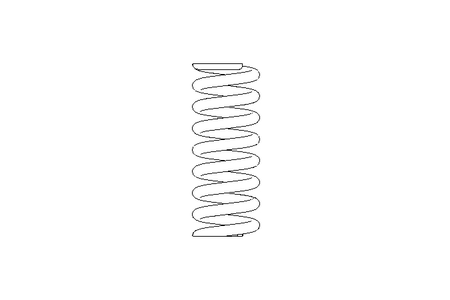 Druckfeder D1=15,5 D2=10,7 L=40 195,8N