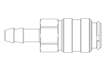 Schnellkupplung DN6 EPDM