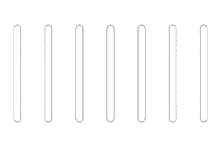 Mola de pressão D1=24,4 D2=21 L=48,4