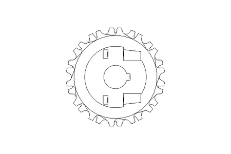 Geteiltes Zahnrad S-900 Z=14 D=30MM