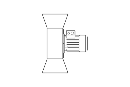 Radial flow fan 550W