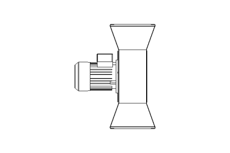 Radial flow fan 550W