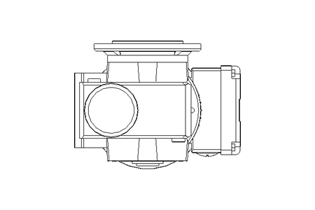 Worm gear motor 0.25kW 45 1/min