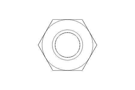 Tuerca hexagonal ciega M6 A2 DIN986