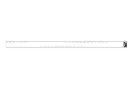 Guia com rodízios L=1619,5 B=68