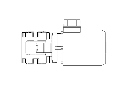 螺杆齿轮速电机 0,55kW 56 1/min