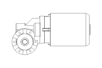 Motor engrenagem sem fim 0,55kW 56 1/min