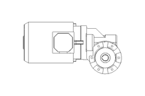 Schneckengetriebemotor 0,55kW 56 1/min