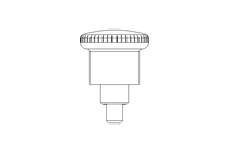 Rastbolzen D6 M10x1 St