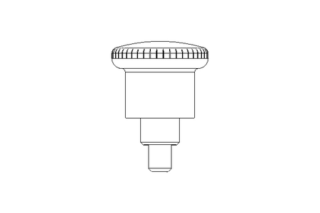 Rastbolzen D6 M10x1 St