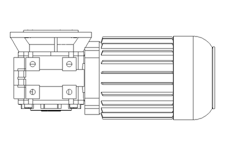 Motoréd. à vis sans fin 0,25kW 18 1/min