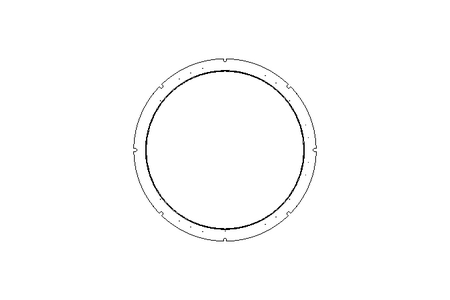 Sealing ring TVY 150x164x9.5 PTFE