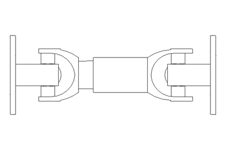 Eje articulado D=90 L1=235 L2=275