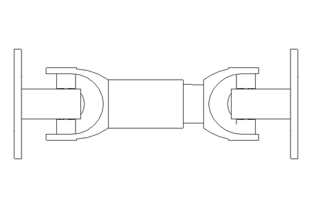 Eje articulado D=90 L1=235 L2=275