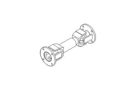 Universal joint shaft D=90 L1=250 L2=290