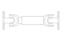 Gelenkwelle D=90 L1=280 L2=320