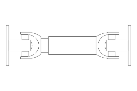 Gelenkwelle D=90 L1=280 L2=320