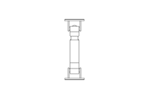 Universal joint shaft D=90 L1=280 L2=320