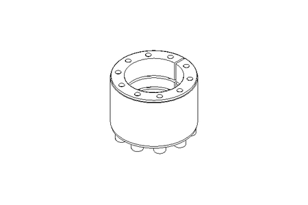 Spannsatz D95 d65 5955Nm