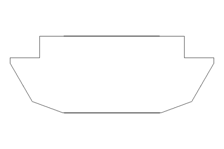 Sliding block T M8 / 10 A2