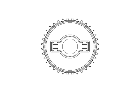 Umlenkrad Serie 2120 Z=36 B=40