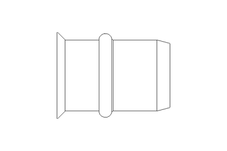 Blind rivet nut M8x11x21 St-Zn