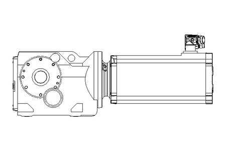 Kegelradgetriebemotor 18,7 Nm