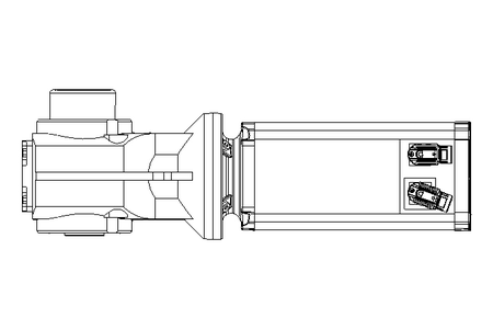 Bevel geared motor 18.7 Nm