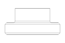 螺纹接管 SC DN40 1.4404 DIN11864-1