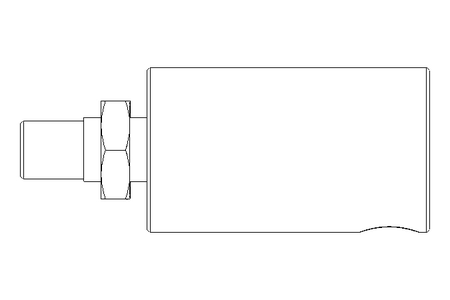 Rotating union M10x1-1/8