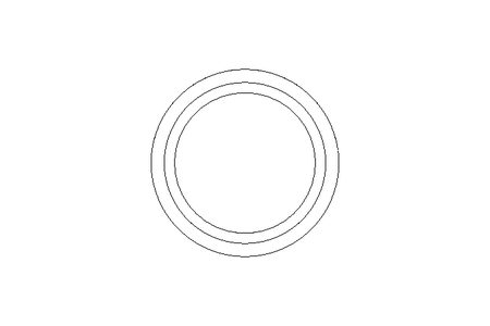 Sealing ring G DN25 VMQ DIN11851