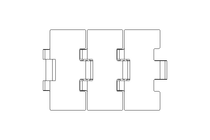 Flat-top chain SSL812K325 B=82.5