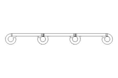 Flat-top chain SSL812K325 B=82.5