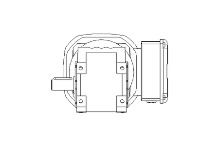 Winkelgetriebemotor 0,37kW 210 1/min