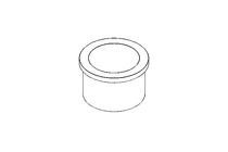 Plain bearing bush V 70x85x95x60x8