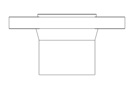 FLANGE DN40 ISO FORM V 1.4539