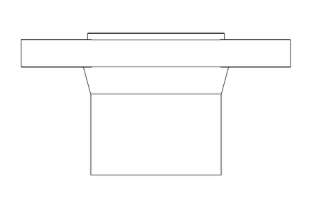 FLANGE DN40 ISO FORM V 1.4539